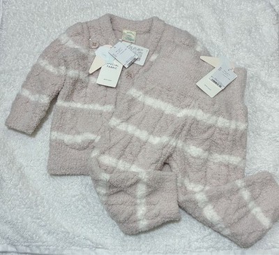 Gelato Pique Baby Aran Border Strickjacke & Hose Rosa Größe 80-90 2024-25