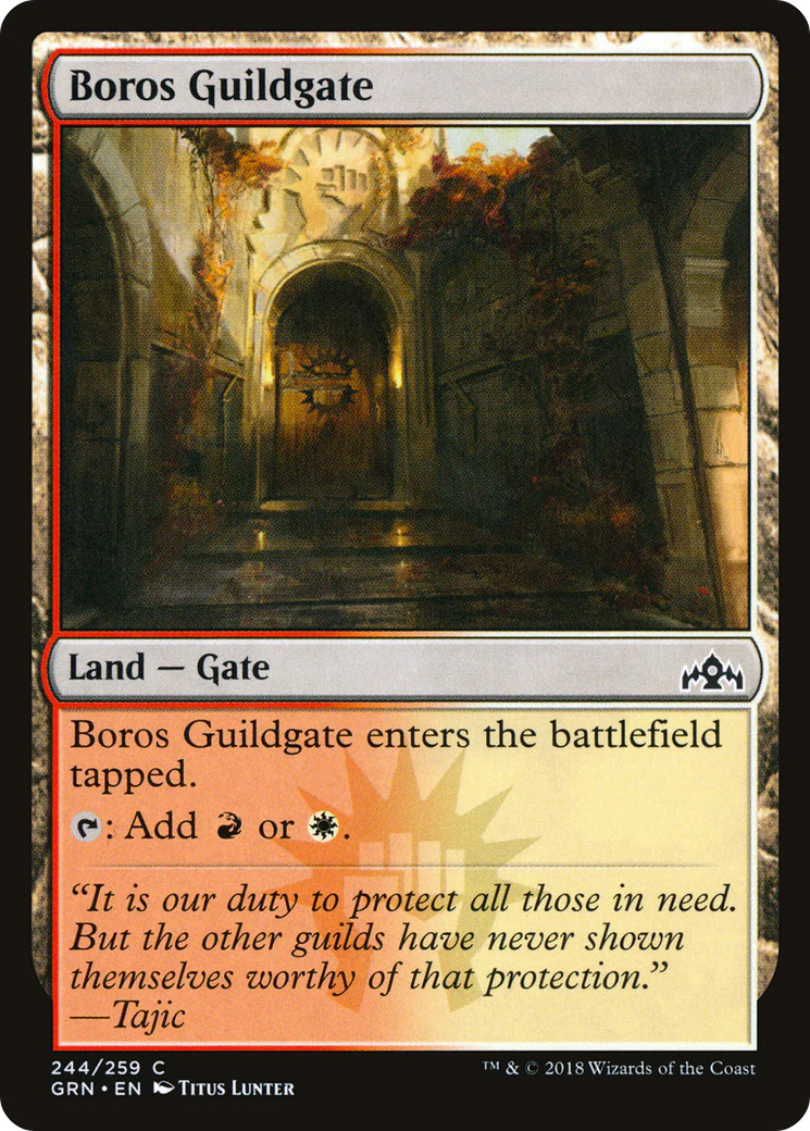 Boros Guildgate (244/259) [Guilds of Ravnica] Magic MTG