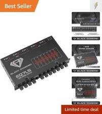 7-Band Car Audio Equalizer with High-Voltage Output Subwoofer Control