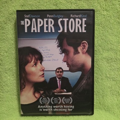 The Paper Store (DVD, 2016) Dreamscape Richard Kind Penn Badgley HTF Rare Drama