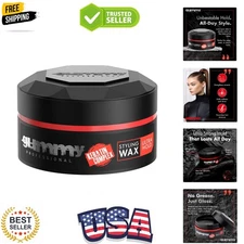 Professional - Hair Wax for Men - Ultra Hold Styling Pomade for Dry, Damp Hai...