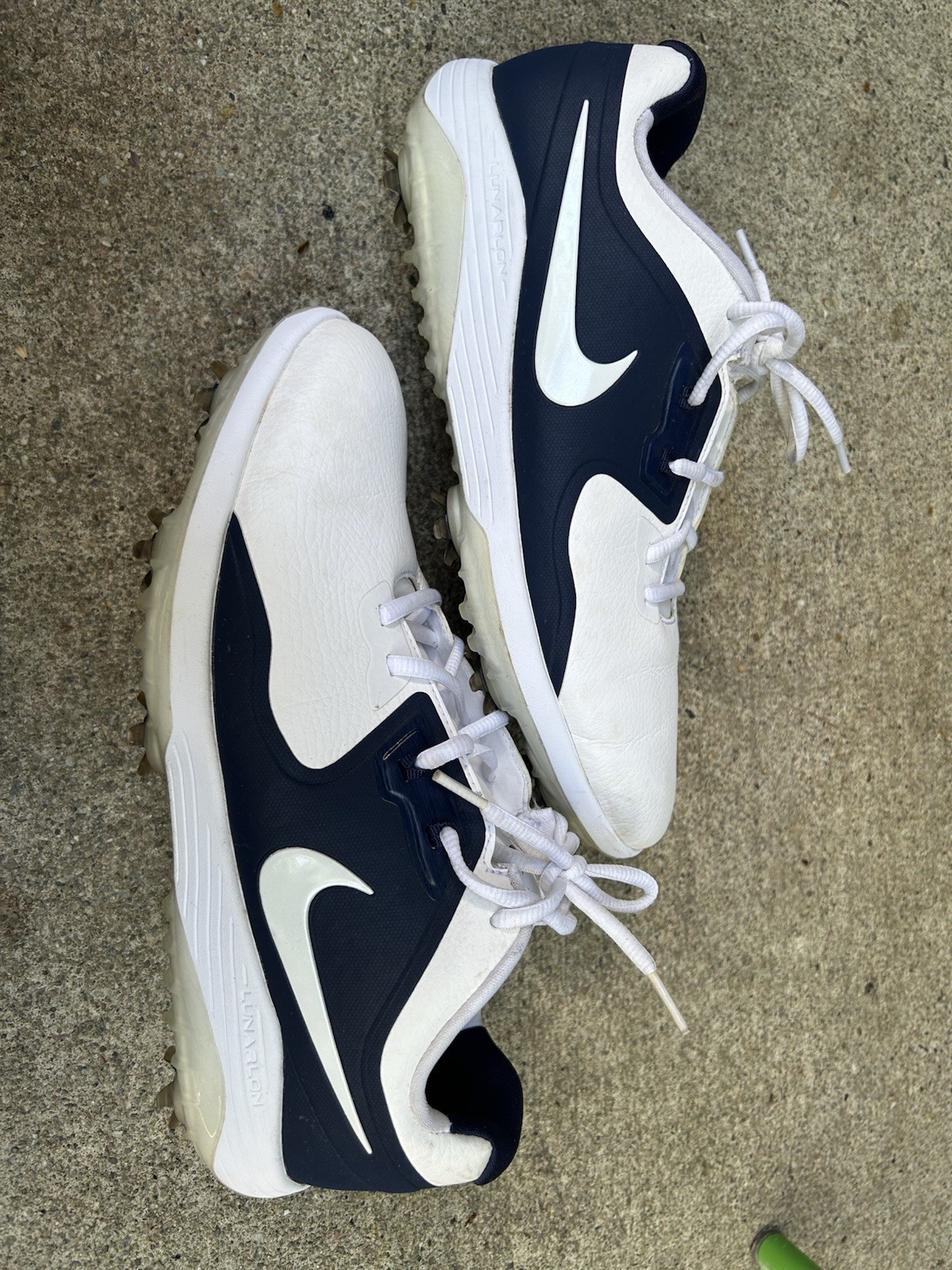 Shoes White Midnight Navy Us Size 11w Golf Shoes