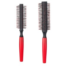 Professional Anti-static Curly Hair Comb With Round Brush For Styling