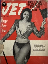 Clara McGraw Model Jan 6, 1966 Jet Magazine U.S. Spent $50k To Deny $200 Raise