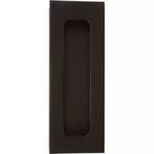 Black Barn Door Hardware Flush Finger Pull