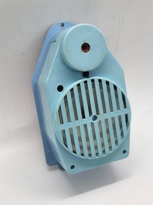 Vintage Small Children's Music Player On Small Records From The USSR Era Blue