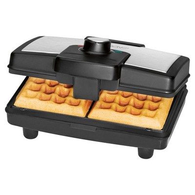 Clatronic Waffelautomat WA 3606 schwarz/edelstahl Waffelmaker Waffelhersteller