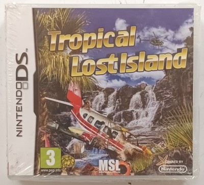 TROPICAL LOST ISLAND NINTENDO DS TREASURE HUNT SPIEL Neu & Sealed UK ORIGINAL
