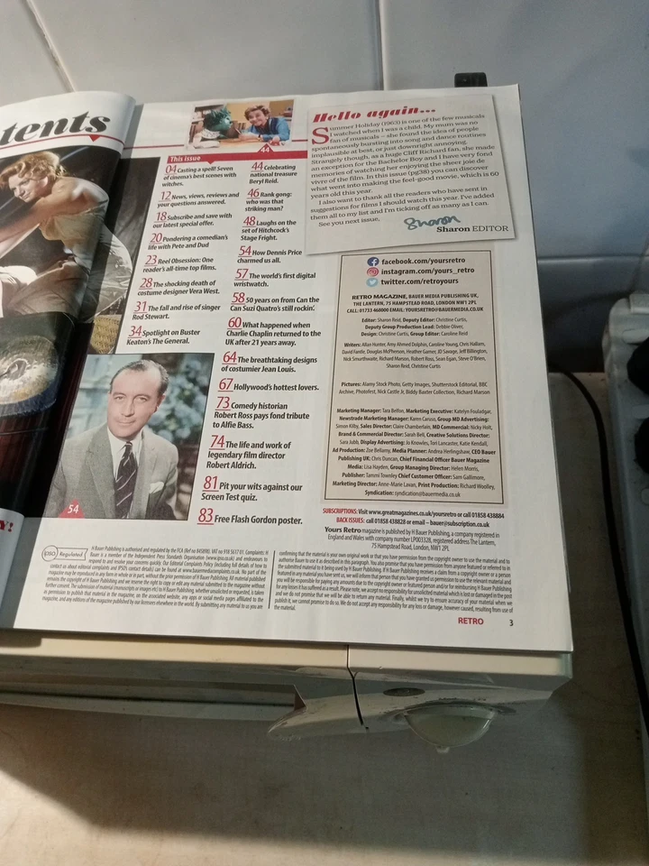 Yours Retro Sep 2023 Suzi Quatro, UFO, Cheers - Image 3 of 4