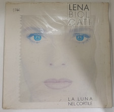 LENA BIOLCATI - La luna nel cortile LP 33 giri AUTOGRAFATO
