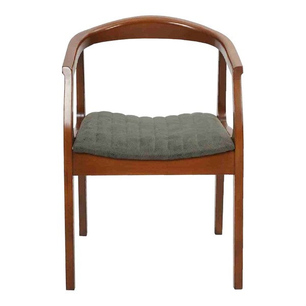 Stuhl Braun Design Wohnzimmer Esszimmer Holz StüHle Polster Mit Armlehne-image