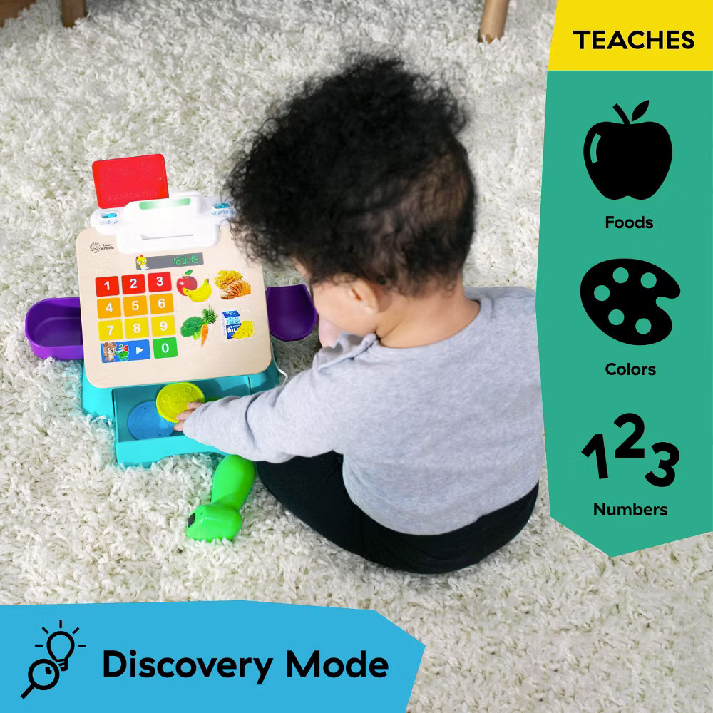 как выглядит Baby Einstein Magic Touch Cash Register Pretend to Check Out Baby Learning фото