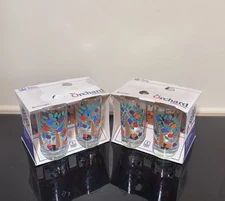 New Vintage Anchor Hocking “Orchard Collection” MCM CHD Juice Cups Glasses Set 8