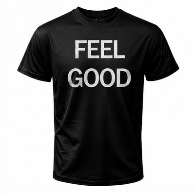 Feel Good Summer Beach Yoga Party Graphic Tee Happy Vibes Unisex Crewneck T-Shir