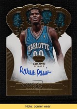 2013 Panini Preferred Crown Royale Gold 5/7 Robert Parish #196 Auto HOF READ a3i