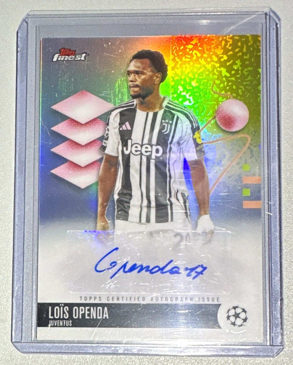 UEFA Champions League Soccer Juventus Autographed Sports Trading