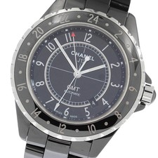Chanel J12 GMT Black Ceramic Automatic Men's Watch