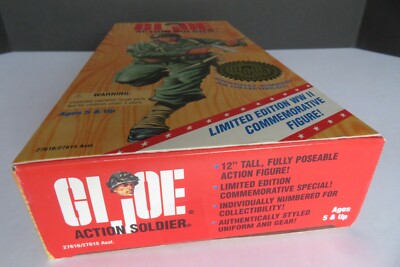 1995 VINTAGE GI JOE Action Soldier LIMITED ED Commemorative