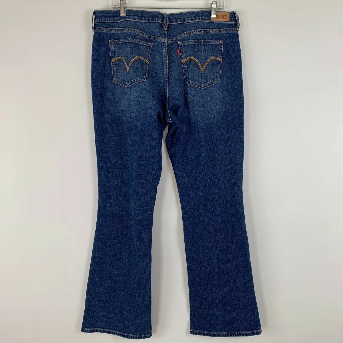 Levis 505 Jeans Size 31 Womens Bootleg Medium Wash Bootcut High Rise