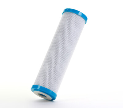 Coconut Shell CTO, Cyst Carbon Block Water Filter Cartridge, 0.5 Micron 2.5 x 10