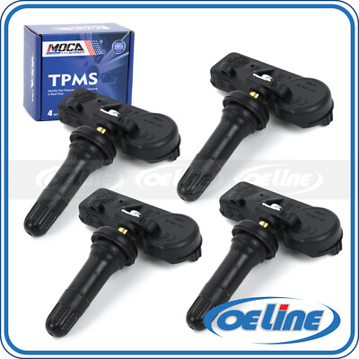 4x Tire Pressure Sensor Tpms 433Mhz for Chrysler Dodge Fiat Jeep Ram