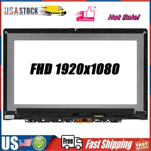 13" Flex 5-13IML05 LCD Touch Screen Assembly+Bezel for Lenovo IdeaPad Chromebook - Picture 6 of 7
