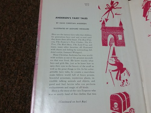 HANS CHRISTIAN ANDERSEN FairyTales hardcover ANDERSEN'S FAIRY TALES ©MCMLVI - Picture 6 of 12