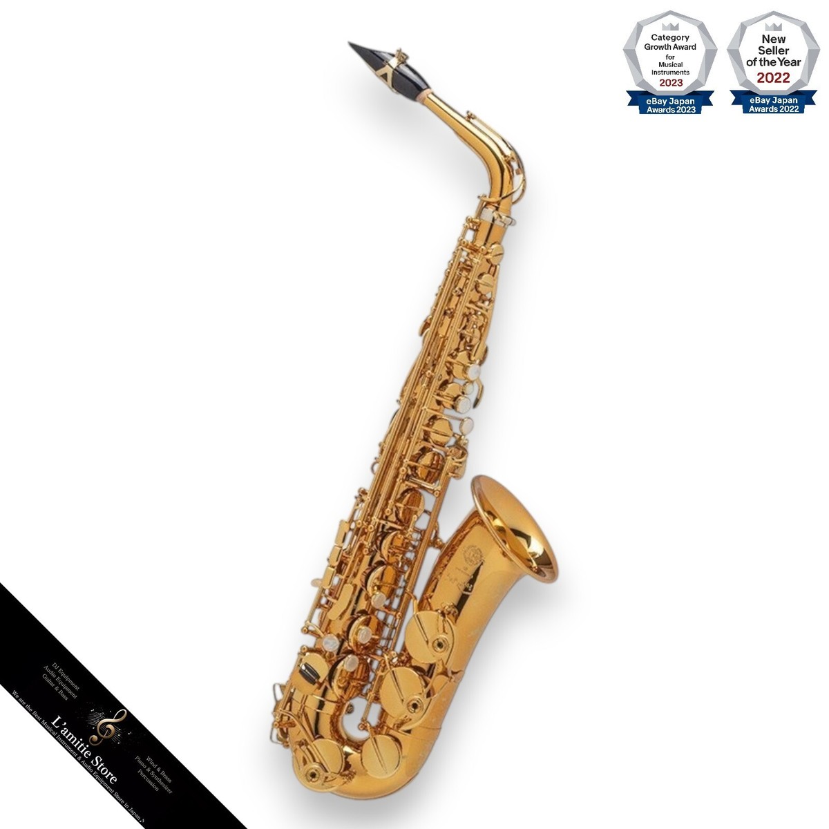 Selmer Paris Model 'Supreme' Alto Saxophone Sax Dark Gold Lacquer