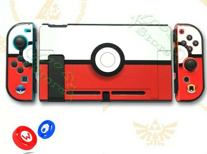 Coque Switch Pokeball pour protéger les Joy-Con des enfants