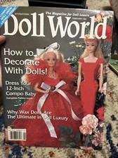 Doll World February 1991 magazine