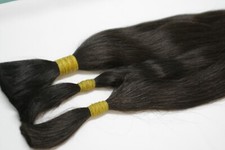 Natural hair,not colored, brown, cut from one head 60-65cm//24-26 inch 150 grams