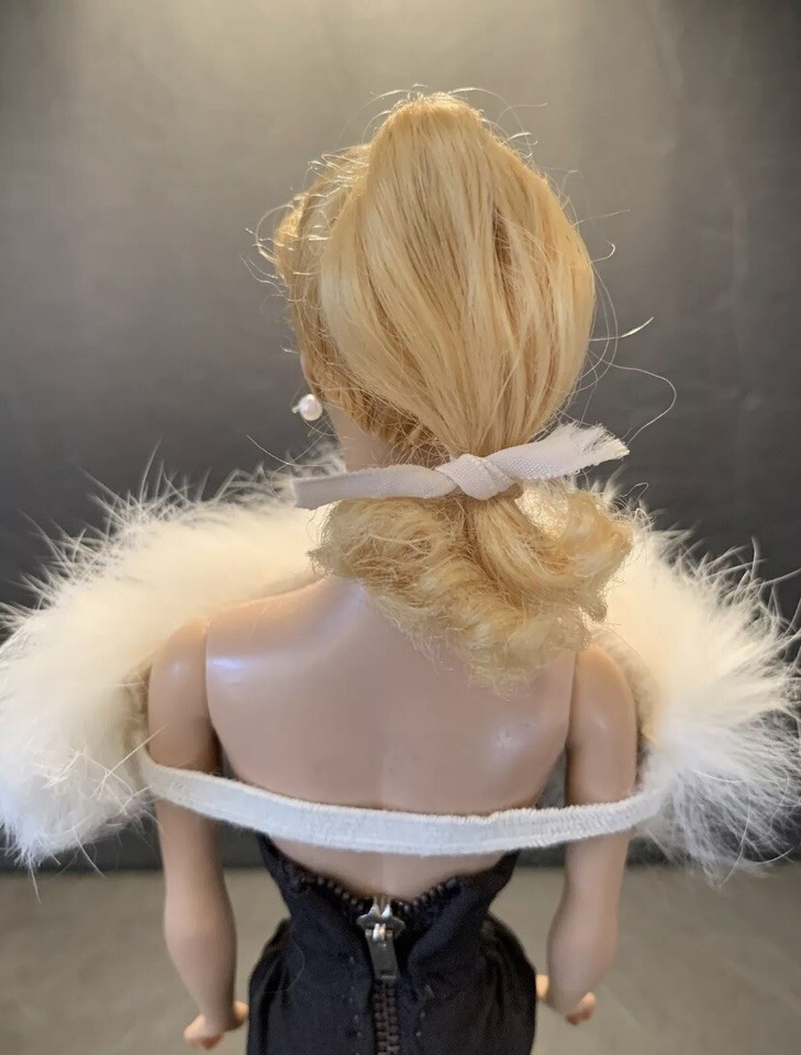 Vintage Barbie Clone Real White Rabbit Fur Stole Lot eBay