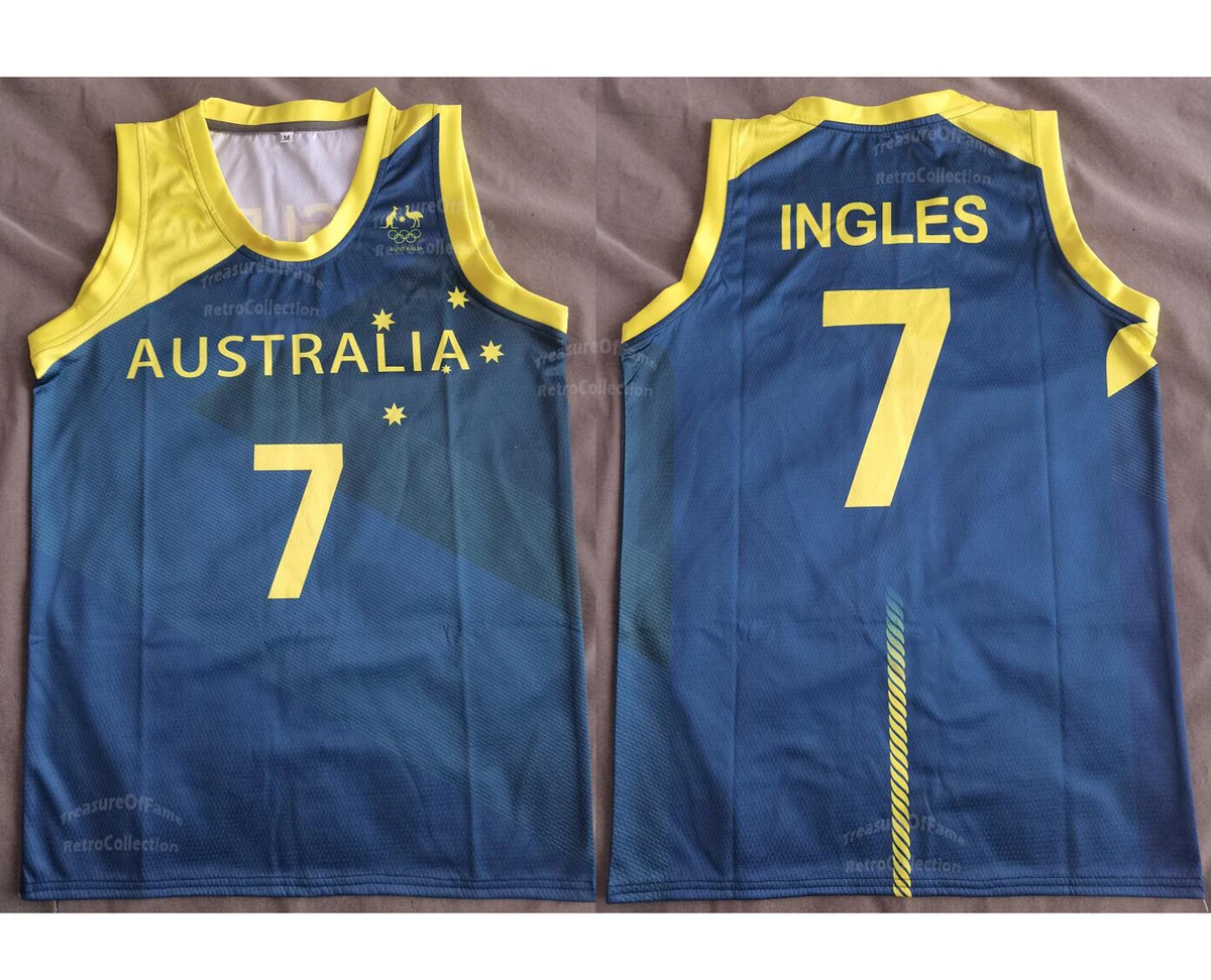 Joe Ingles Australian Boomers National Home Green Jersey – Basketball Jersey  World