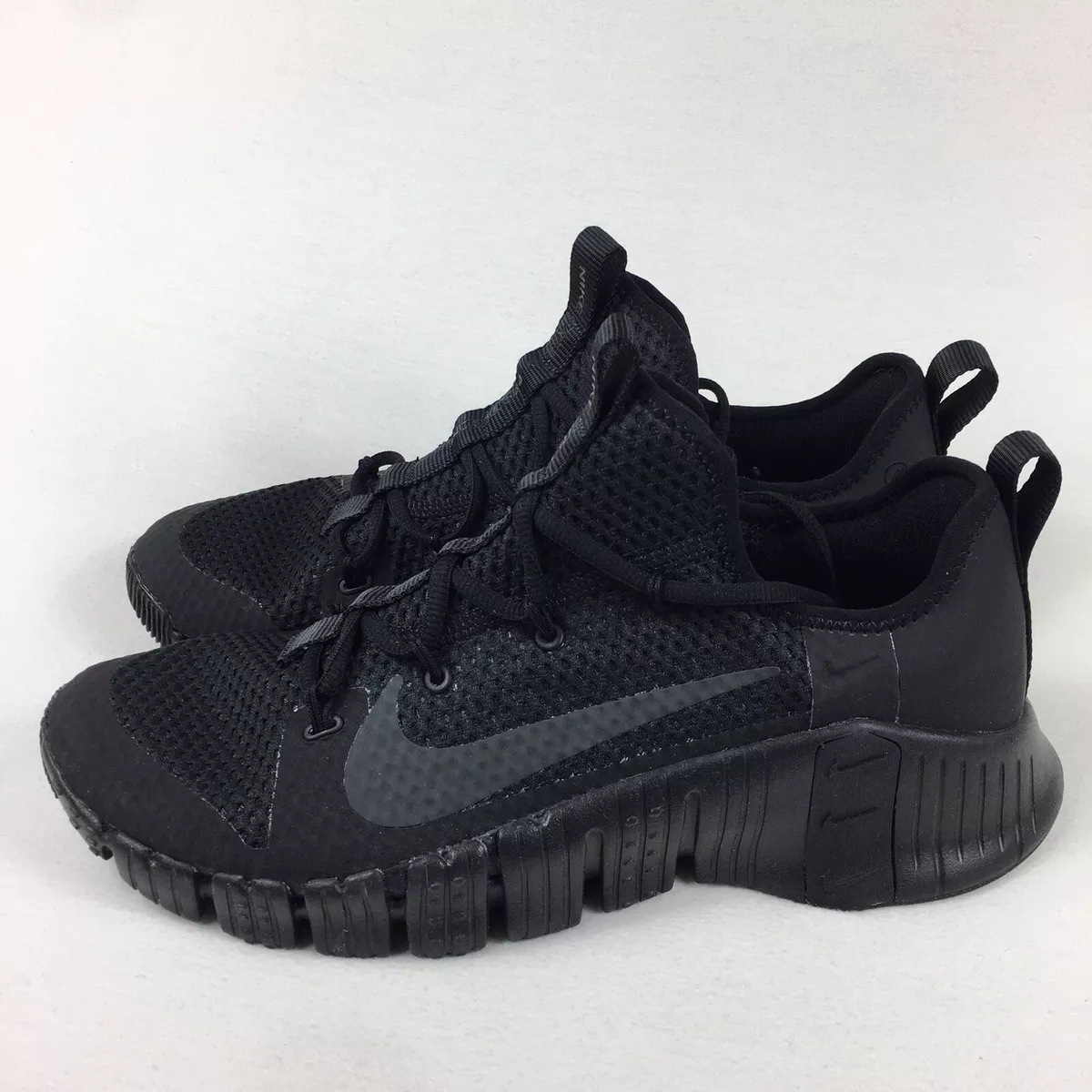 Scarpe da allenamento Nike Free Metcon 3 triple nere da uomo taglia 11 5 CJ0861