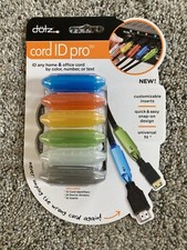 Cord ID Pro Cord and Cable Identification System 12 Count Assorted Colors
