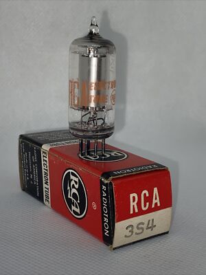 RCA Electron Tube 3S4 *Not Tested* Fast Shipping