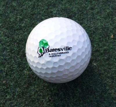 Logo Golf Ball Batesville, A Hillenbrand Industry  You Can Depend On Us 