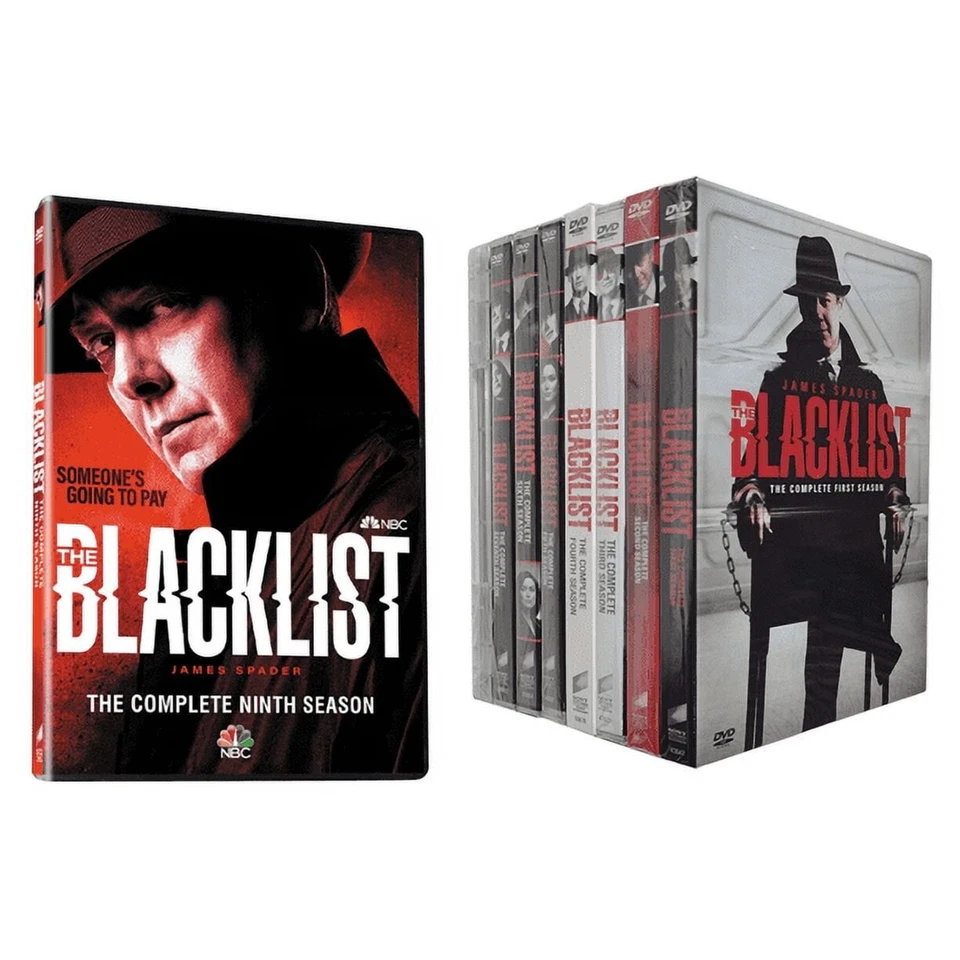 Blacklist Seasons 1-10 DVD Box Set - Complete Series Collection NEW Free ship Foto 2 de 4