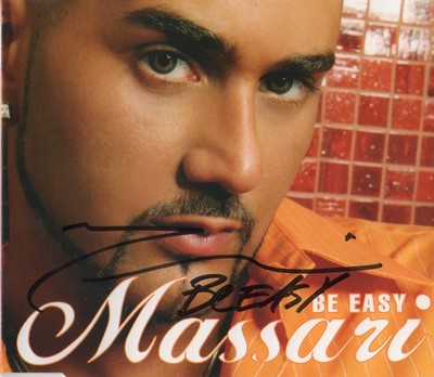 Massari Autogramm signed CD-Cover ''Be Easy''