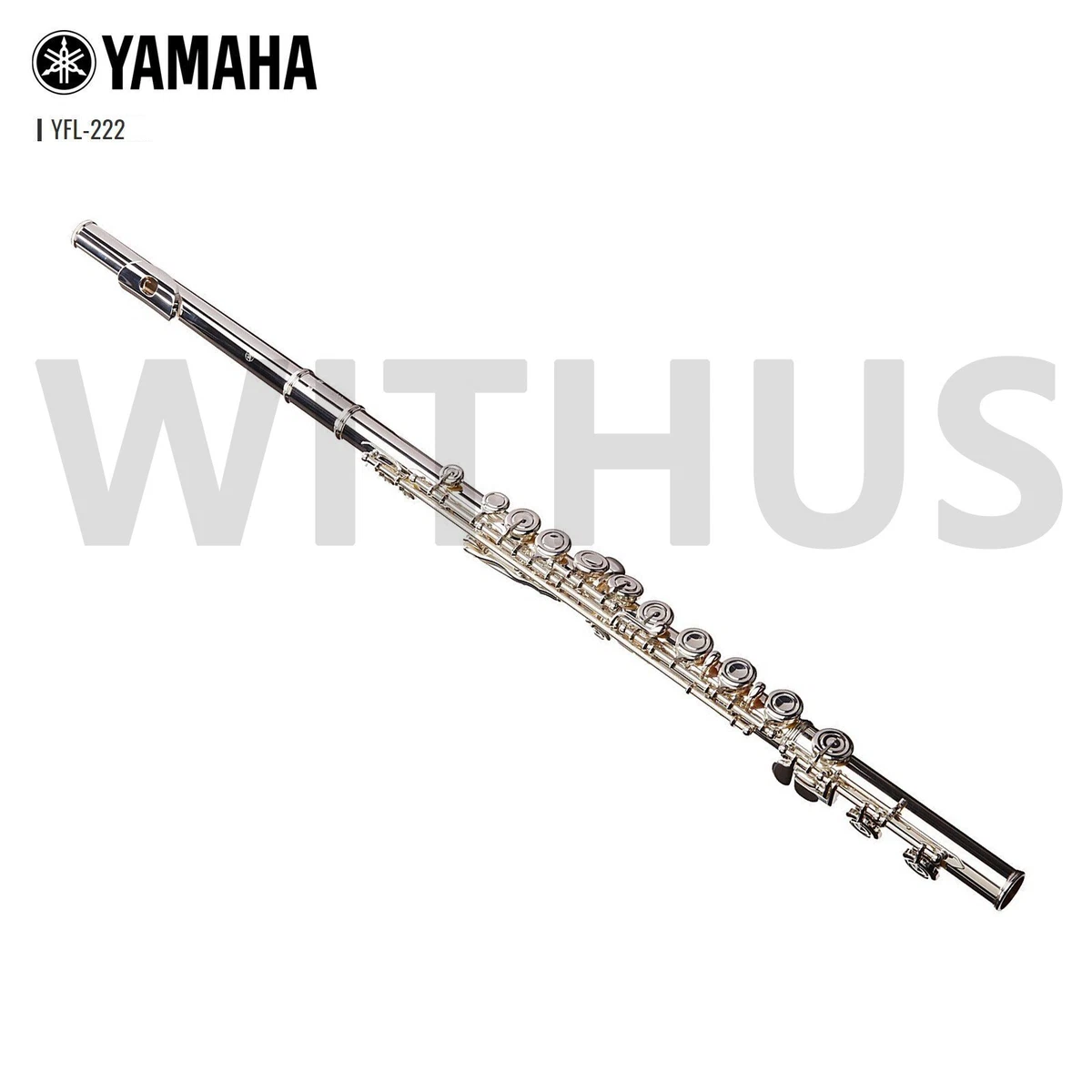 Yamaha YFL 222 Silver Student Flute Hard Case Bag next