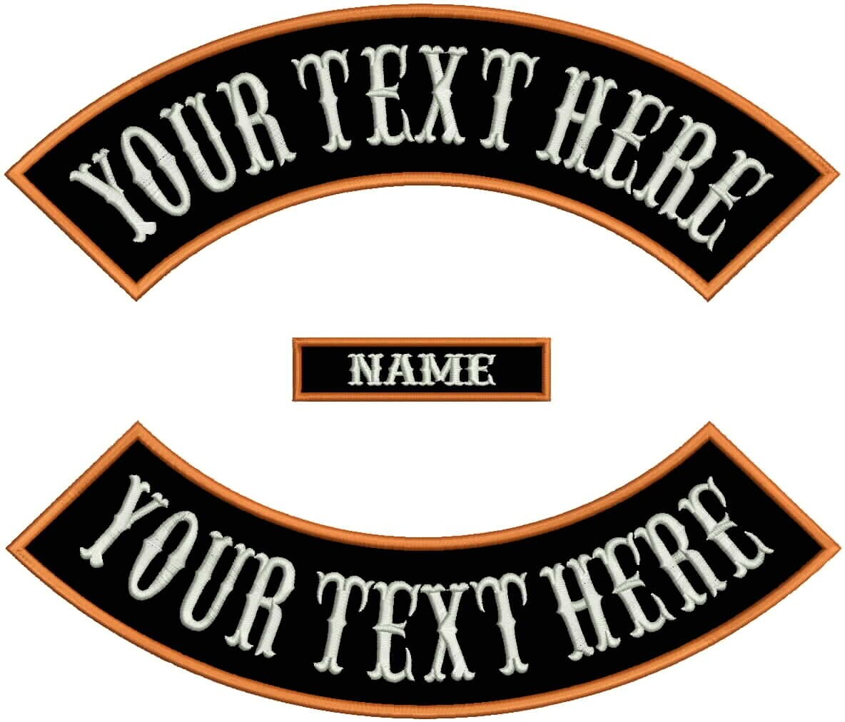 CUSTOM EMBROIDERED 3 PC 13