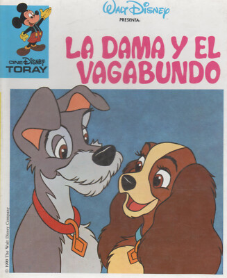 La Dama y el  Vagabundo Disney    Cine Toray   spanisch von  1990