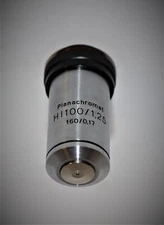 ausJena Planachromat HI 100X Microscope Objective Oil Immersion