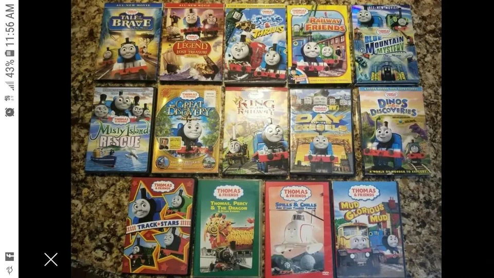 Thomas and Friends DVDs OVER 40 Titles Choose Yours Thomas, Percy, Gordon, James - Image 3 of 4