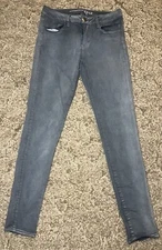 American Eagle Outfitters Jeans Womens 4 Regular Gray Super Stretch Jeggings