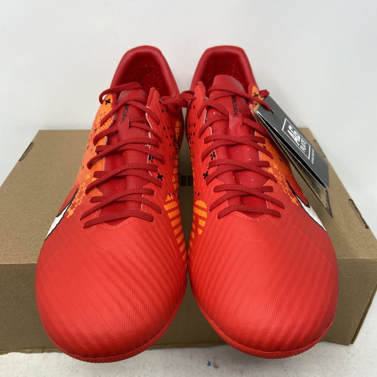 Nike Air Zoom Mercurial Vapor 15 Academy MDS AG Red Orange Men's