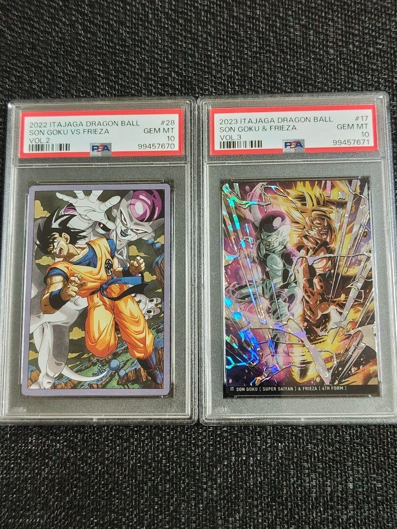 2023 ITAJAGA DRAGON BALL VOL.3 #17 SON GOKU & FRIEZA PSA 10 | eBay