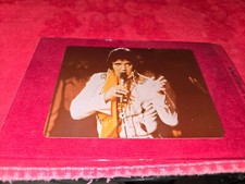 VINTAGE ELVIS PRESLEY COLOR SNAPSHOT PHOTOGRAPH ELVIS IN CONCERT
