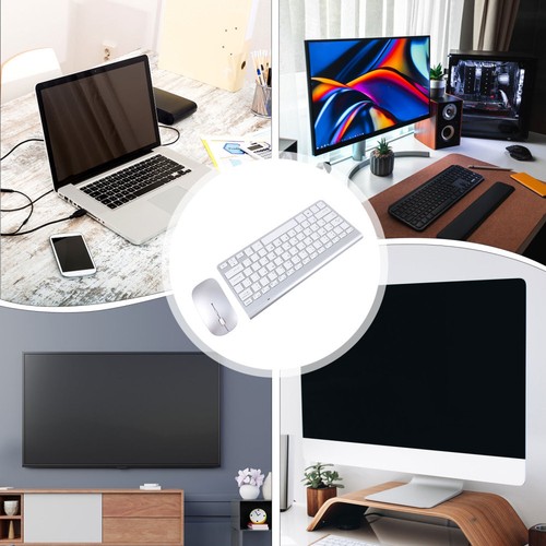 Wireless Keyboard and Mouse Set Computer Accessory Quiet for Laptop - Afbeelding 4 van 12