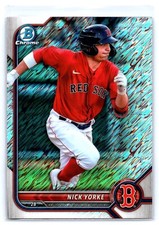 2022 Bowman Chrome Prospect Shimmer Refractor #BCP-192 NICK YORKE Red Sox